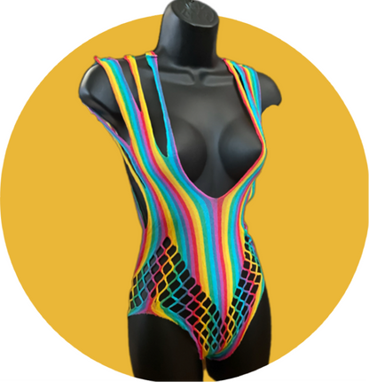 🌈 Over the Rainbow Bodystocking